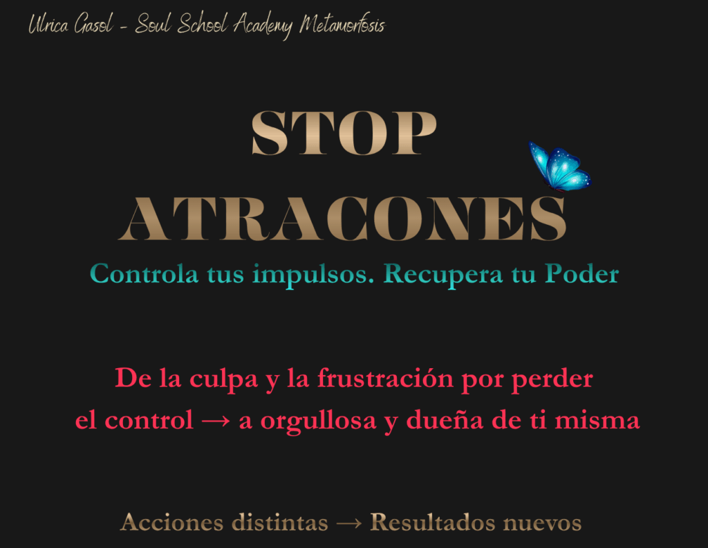 stop atracones, bye bye buli, vuélvete tú mejor versión, metamorfosis familiar, ulrica gasol, reescríbete, metamorfosis books, autoestima, anorexia, baja autoestima, soul school academy metamorfosis, ulricagasol.com